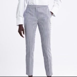 Zara seersucker pants